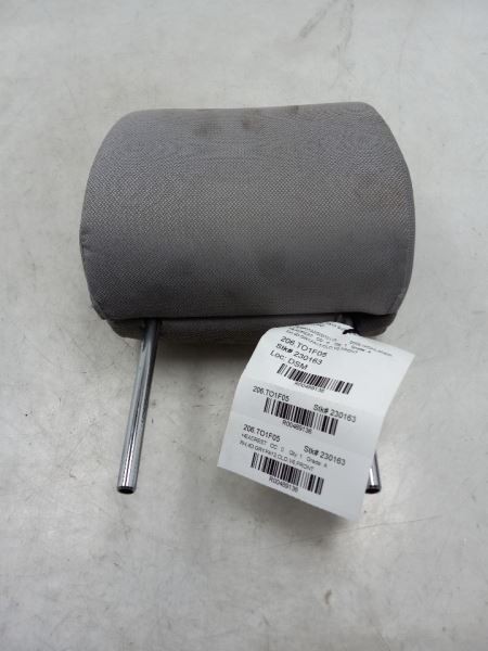 2005 TOYOTA HIGHLANDER PASSENGER SIDE FRONT GRAY CLOTH HEADREST