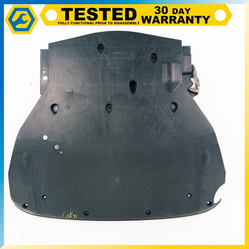 10-19 JAGUAR XJ REAR CENTER UNDER BODY SPLASH SHIELD OEM