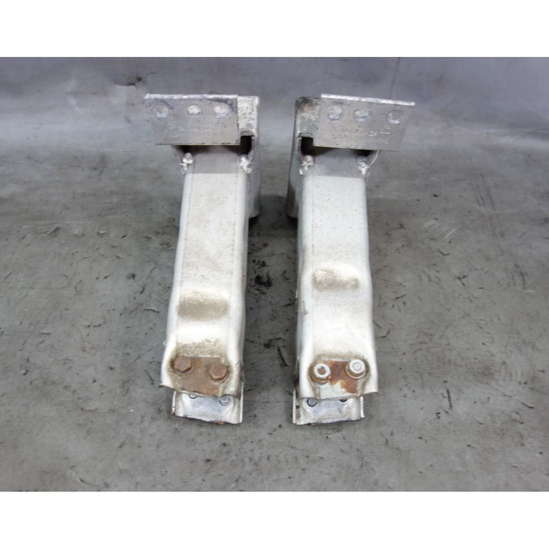 2004-2010 BMW E83 X3 SAV Front Bumper Crumple Crash Box Bar Rebar Pair OEM