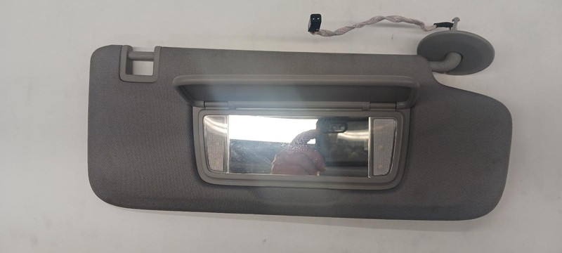 18-'22 GMC TERRAIN right passenger Sun visor gray OEM