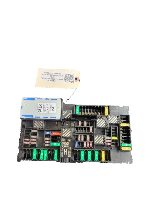 2022-2025 Bmw X4 30i Rear Trunk Distribution Fuse Relay Box 2.0L OEM 61145A04501