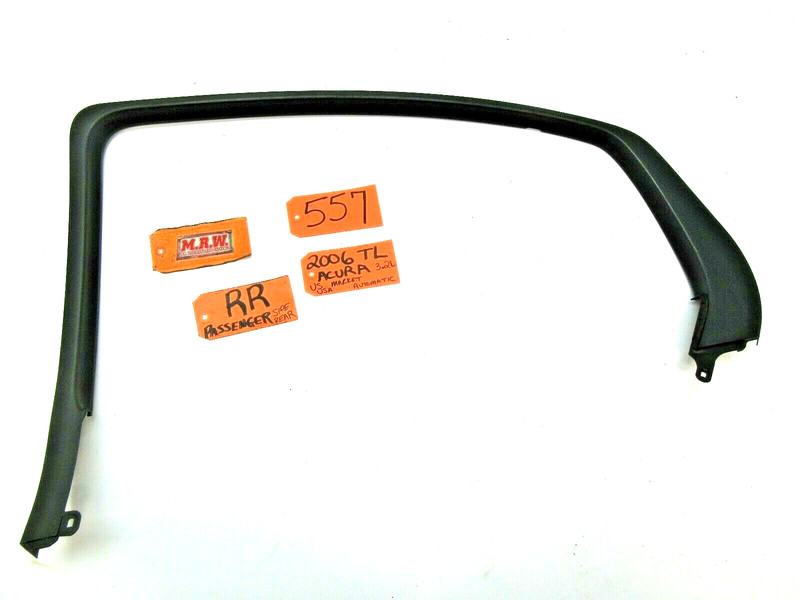 DOOR PANEL TOP INSIDE INNER TRIM PASSENGER SIDE REAR BACK RR for 04-08 ACURA TL