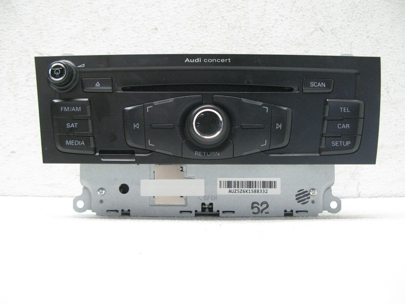 08-12 AUDI 8T A5 S5 B8 A4 S4 MULTIMEDIA CD RADIO RECEIVER HEAD UNIT OEM 041922