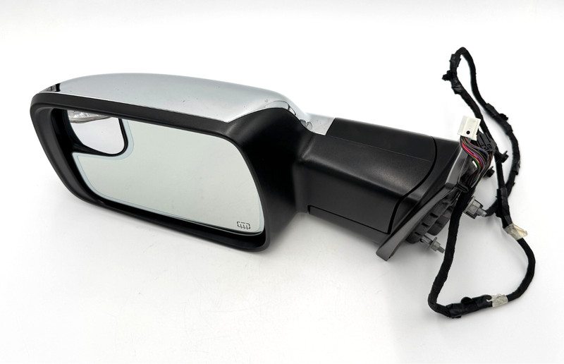 ✅2019-2026 RAM 1500 5th Gen CHROME LEFT REAR-VIEW MIRROR w/ TURN SIGNAL OEM