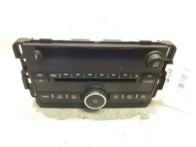 AUDIO EQUIPMENT AM-FM-CD PLAYER-MP3 OPT US8 FITS 07-08 IMPALA 158387