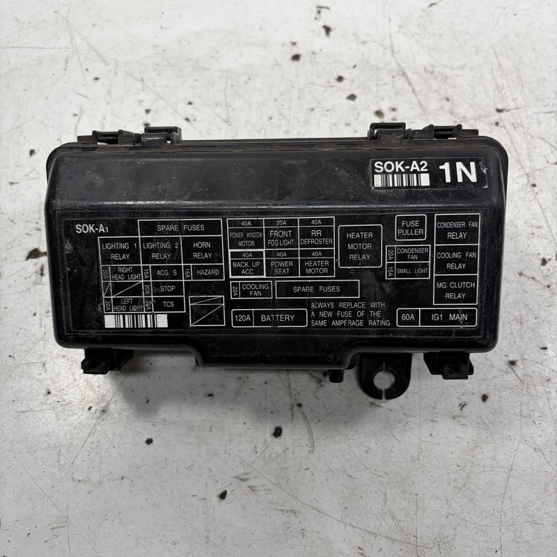 02-03 Acura TL Engine Bay Compartment Fuse Box 38250-S0K-A02 OEM