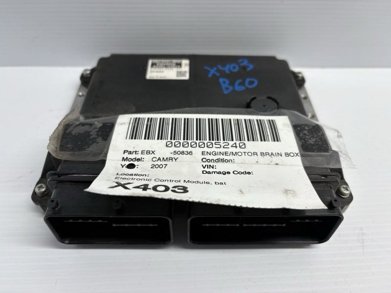 2007-2008 TOYOTA CAMRY HYBRID ECU ENGINE CONTROL MODULE 89981-33013 OEM