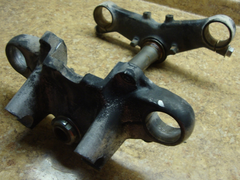 1975 Honda Goldwing GL1000 GL 1000 Gold Wing GL1 Triple Tree Fork Clamp Mount 75