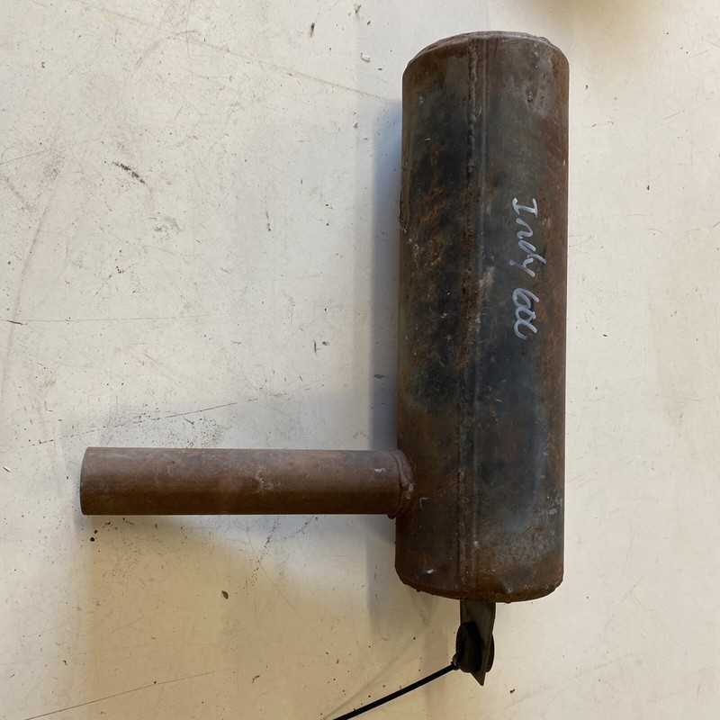Vintage Polaris Indy 600 Snowmobile Muffler Exhaust Can 83 84 86 87 ? Good