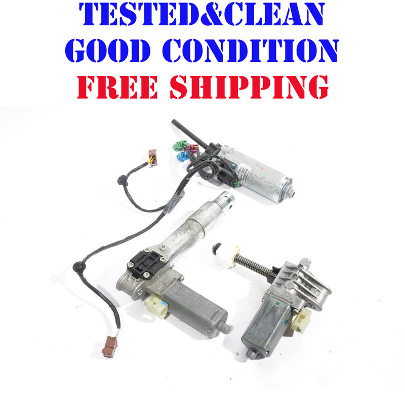 07 - 10 BMW X5 E70 FRONT RIGHT PASSENGER SEAT MOTOR SET OF 3 OEM
