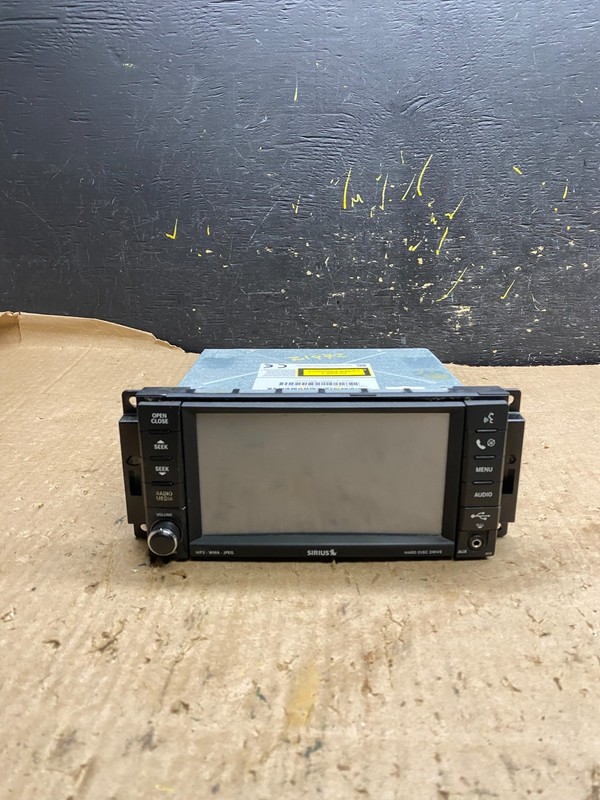 2007 2014 Jeep Dodge Chrysler Screen Display CD Player Satellite Radio Z1972 DG