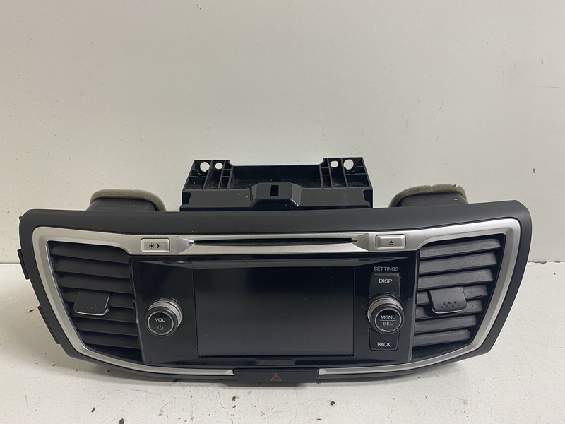 2013-2015 Honda Accord EX-L NON-NAV Menu Screen Radio Stereo 39101-T2A-A810-M1
