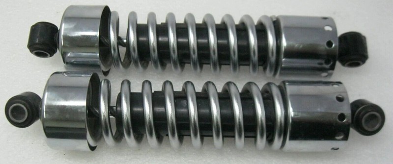 Harley-Davidson OEM Stock 01-17 Chrome Dyna 12" Rear Shocks 54615-01