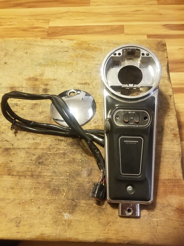 HARLEY DAVIDSON ULTRA CLASSIC FUEL TANK DASH CB INTERCOM HOOKUP 61270-98NT