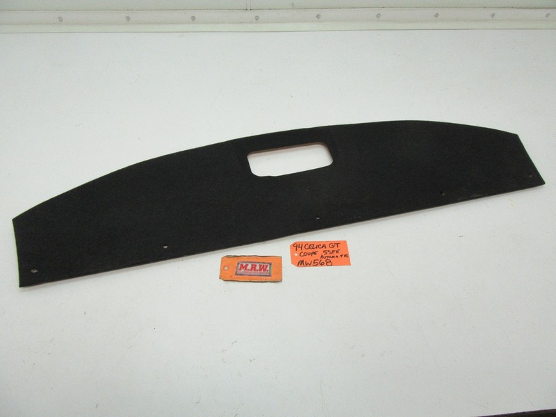 CELICA COUPE REAR BACK GLASS WINDOW SEAT SHELF COVER TRIM BOARD PANEL 3RD BRAKE
