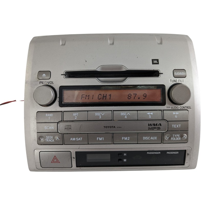2005 - 2011 Toyota Tacoma OEM XM JBL Radio MP3 6 CD Changer 86120-04161