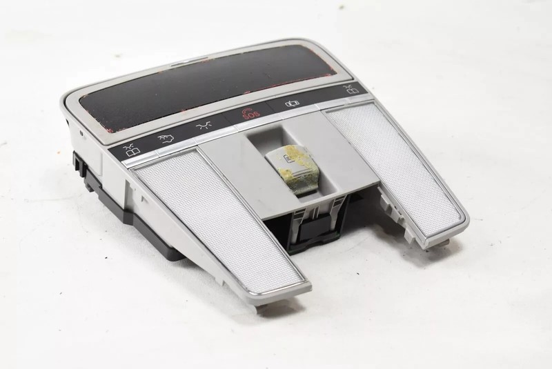 07-10 Mercedes W216 CL550 S550 Overhead Dome Light Sunroof Control Gray OEM