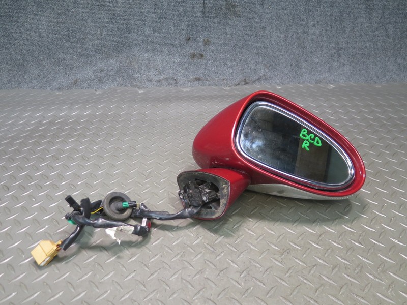 2006-2012 BENTLEY CONTINENTAL FLYING SPUR FRONT RIGHT EXTERIOR DOOR MIRROR RED