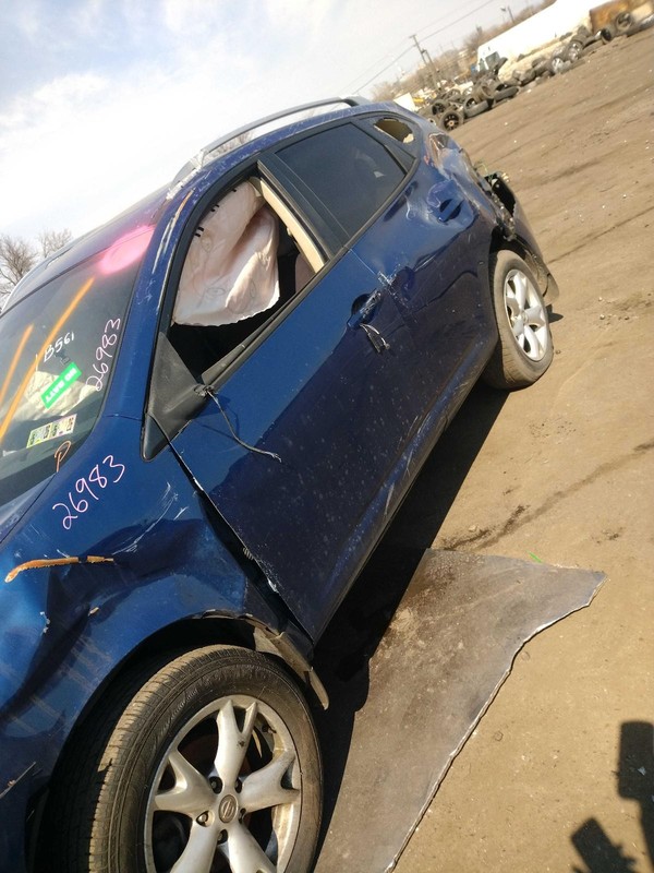 2009 Nissan Rogue Left Door Glass Blue OEM 209237 210K Miles - Used