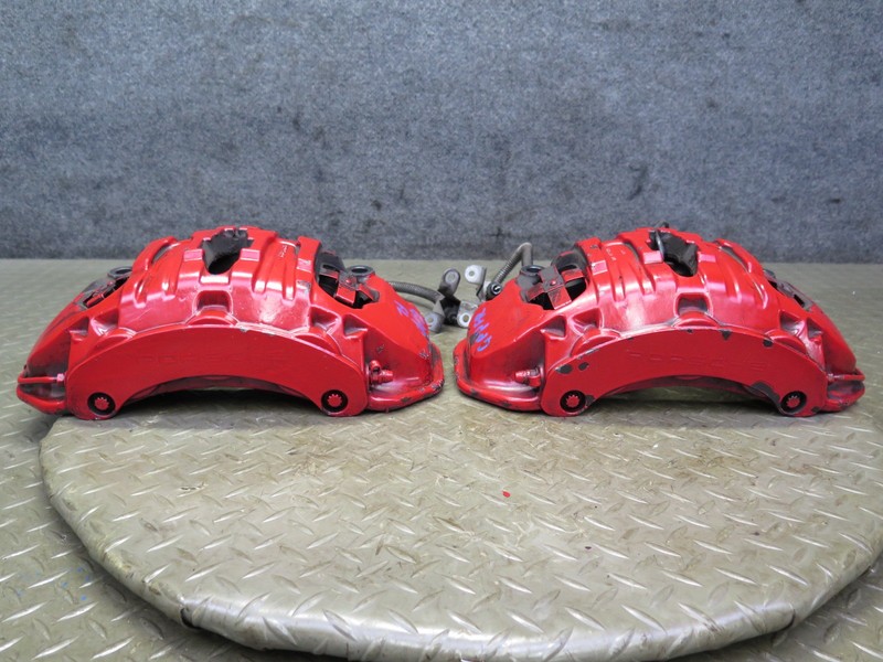 2010-2016 PORSCHE PANAMERA 970 RWD FRONT LEFT & RIGHT BREMBO BRAKE CALIPER SET