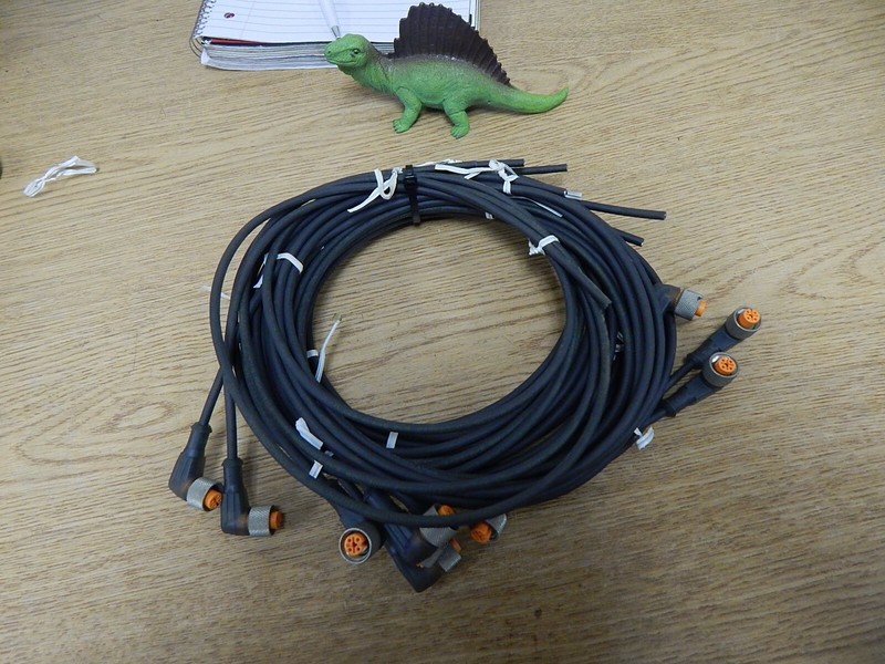 Lot of 10 Connector Cables A 225/645 Pcr E12683-V 20549 A/B 8021321