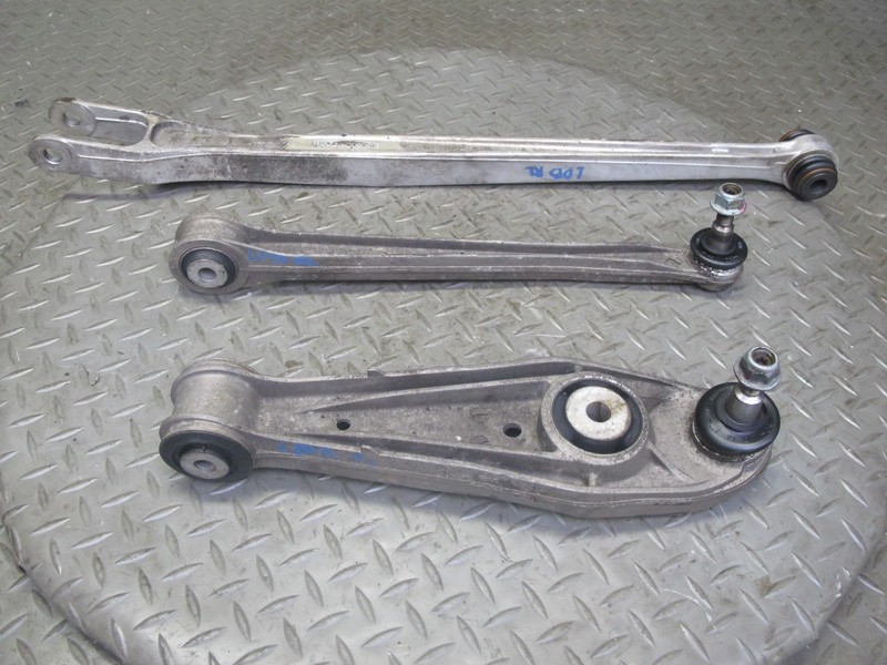 1997-2004 PORSCHE BOXSTER 986 REAR LEFT SIDE LOWER UPPER CONTROL ARM SET OF 3