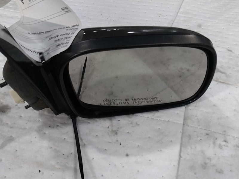 2010 Honda Civic Right Door Mirror Assembly Grey Used OEM 130400 114K Miles