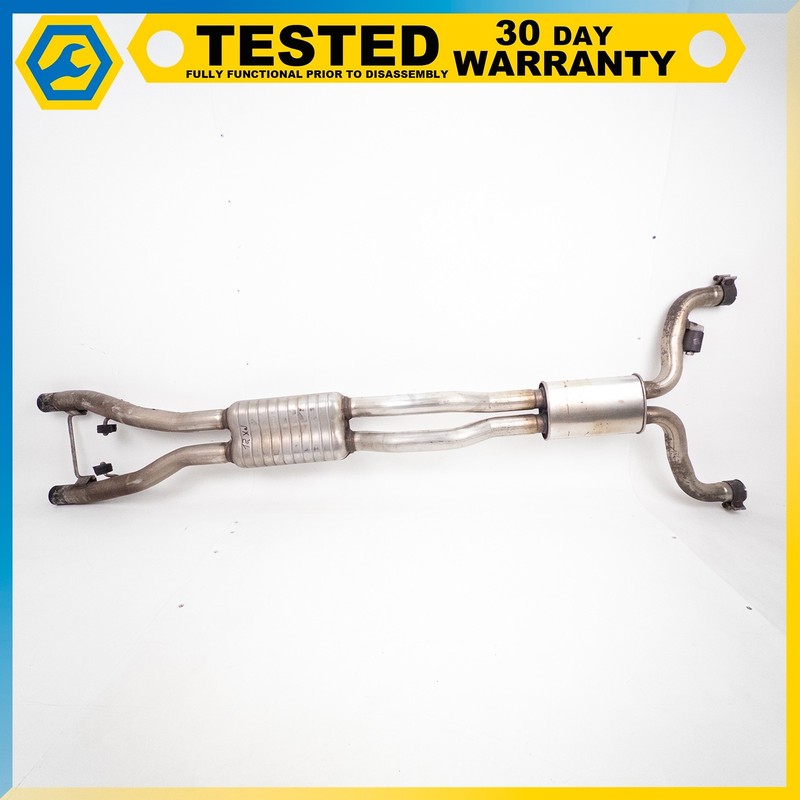 10-19 JAGUAR XJ 5.0L N/A INTERMEDIATE EXHAUST MUFFLER DUAL PIPE OEM