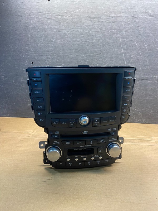 2004 2006 Acura TL CD Player Radio Climate Control OEM AE2528 DG