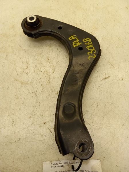 19-23 TOYOTA COROLLA CROSS 2.0L AWD DRIVER SIDE REAR UPPER CONTROL ARM ASSEMBLY