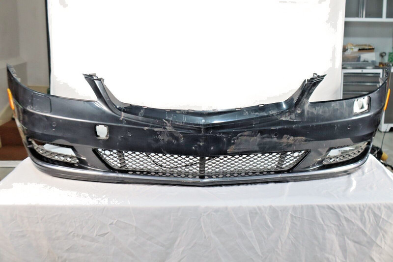 10-13 Mercedes W221 S400 Base Front Bumper Cover Assembly w/ Parking Sensors OEM
