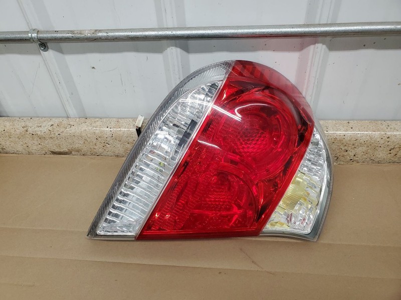 Driver Left Tail Light Le Chrome Trim Fits 05-06 CAMRY 297604