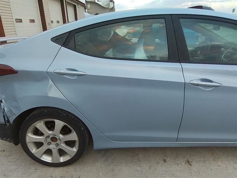 Passenger Rear Side Door Electric Sedan Fits 11-16 ELANTRA 3137379