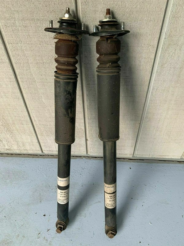 99 00 01 BMW E46 REAR SHOCK STRUT ABSORBER LEFT & RIGHT PIR SACHS OEM