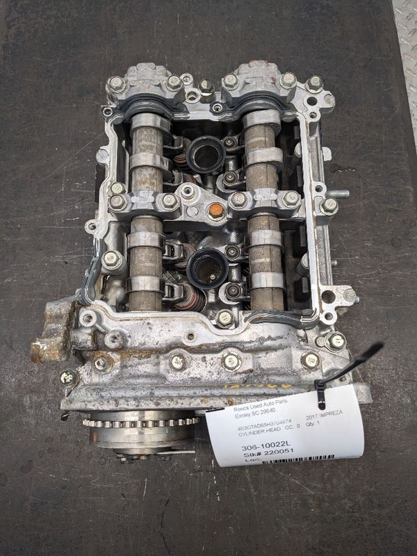 Driver Left Cylinder Head Fits 17-23 IMPREZA 1174088