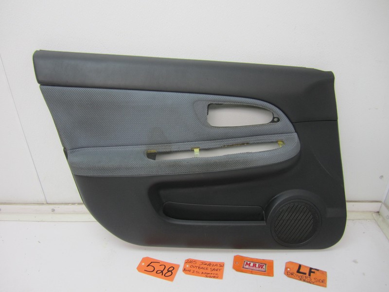 DOOR PANEL SPEAKER COVER TRIM ARM REST DRIVER SIDE FRONT L for 05 SUBARU IMPREZA