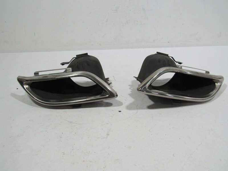 13-17 Lexus LS460 2014 Rear Right Left Exhaust Pipe Tip Set 2 PCS ;