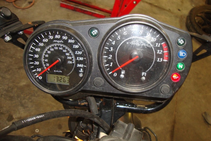 2007 Kawasaki Ninja EX650 EX 650 A EX650A Speedo Speedometer Gauge Instrument 07