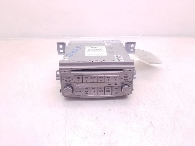 05-07 TOYOTA AVALON LIMITED RADIO/STEREO RECEIVER UNIT ASSEMBLY
