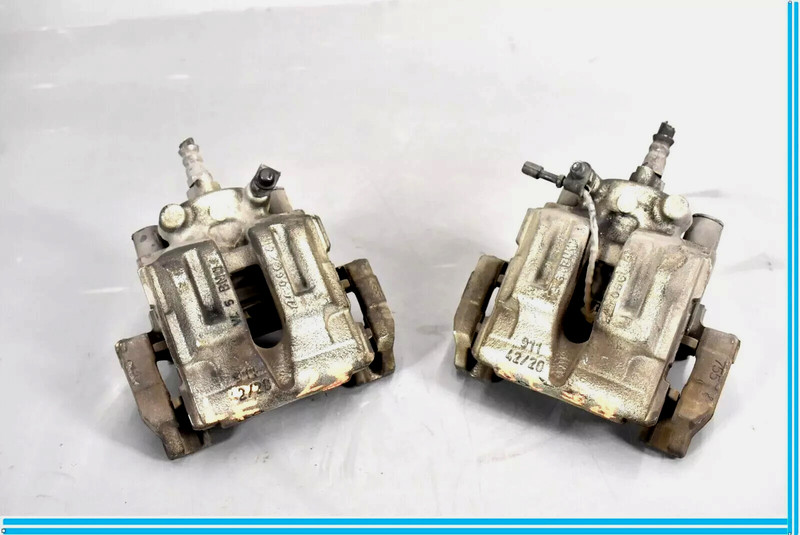 10-15 BMW X1 E84 Rear Right & Left Side Brake Caliper Calipers Set of 2 Pc OEM