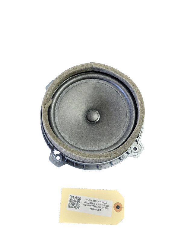 HYUNDAI VELOSTER N 2022 Right Rear Door Speaker USED OEM 96340J3100 19-22