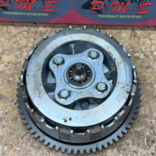 1985 Suzuki LTF 250 ATV Quad Runner Engine Motor Clutch PlateS Housing LT250