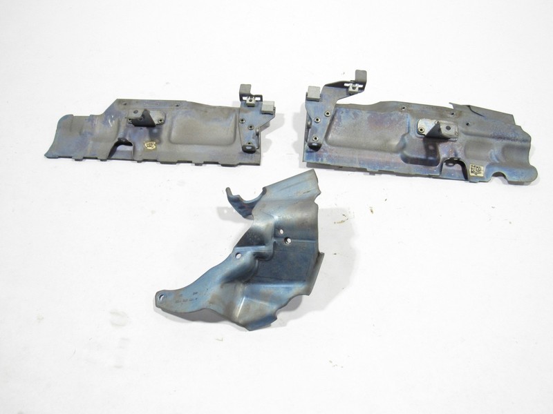 Mercedes E63 S W213 2018 Turbo Fuel Pump Heat Shield Panel Set 3 PCS 18-20 ; :O
