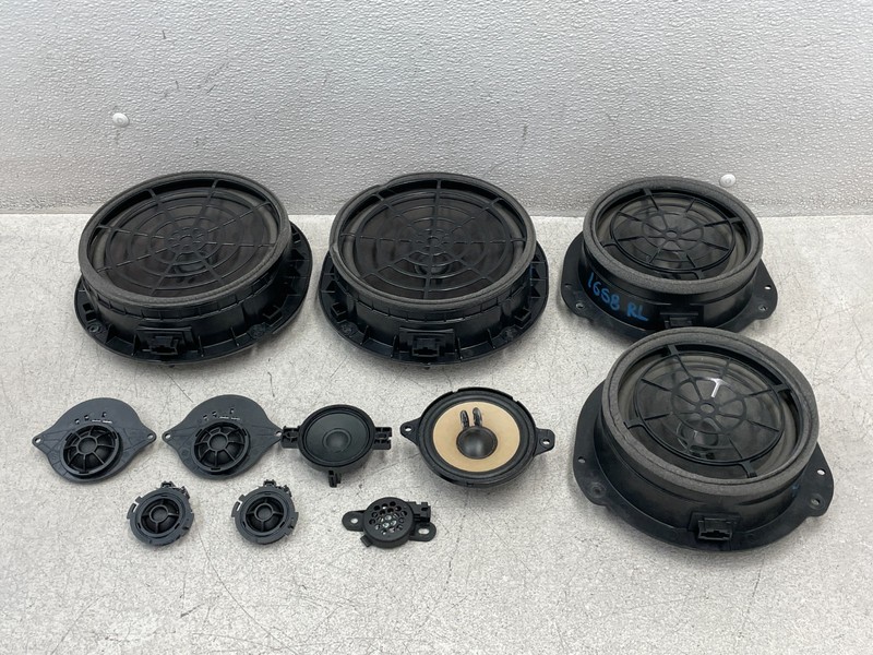 2020-2024 Audi A5 Sportback Audio Sound Door Tweeter Speaker Set Of 11 OEM 1658