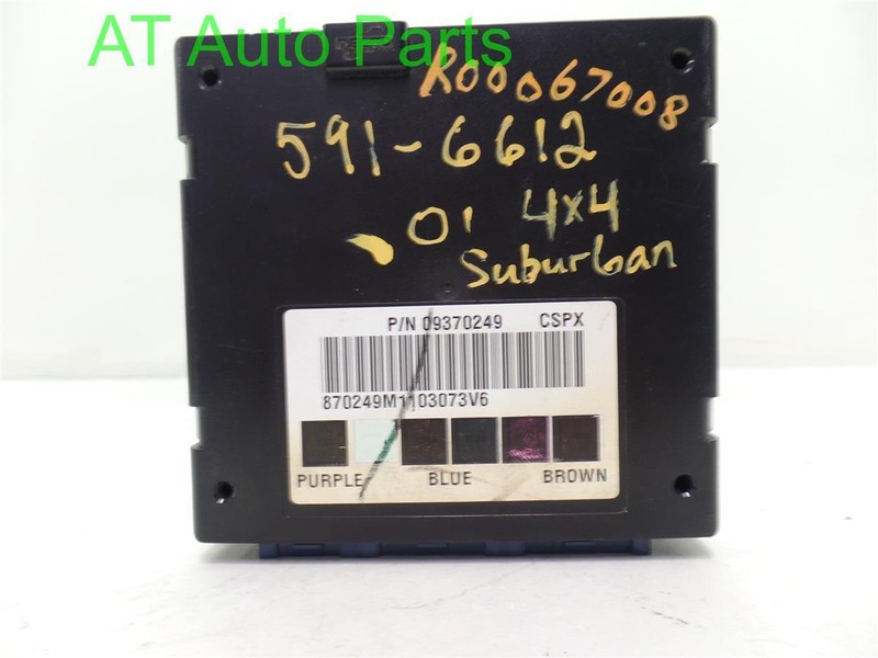 2001 TAHOE SUBURBAN YUKON CHASSIS / BODY CONTROL MODULE 19208540