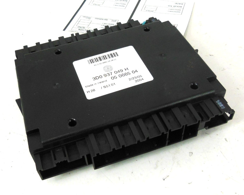 2006 Bentley Continental Flying Spur Body Comfort Control Module OEM 3D0937049H