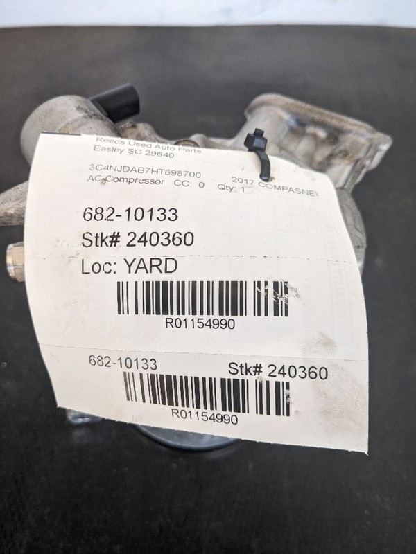 AC Compressor Fits 17-22 COMPASS 1154990