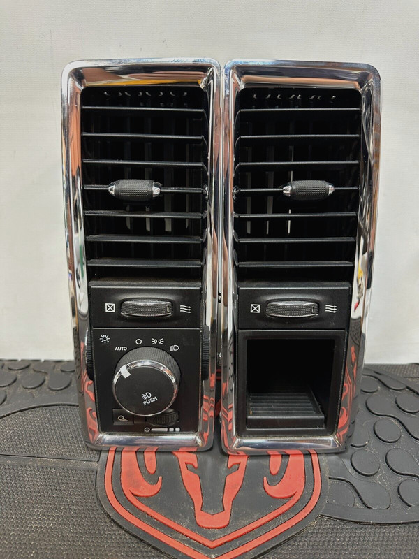 ✅ 2013-22 RAM 1500-3500 clas Dash Left & Right A/C Heater Air Vents Pair LARAMIE