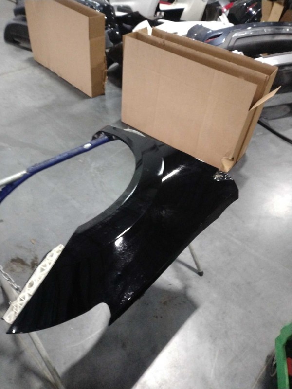 2015 Nissan Rogue Right Fender Black OEM Used 498224 159K Mileage