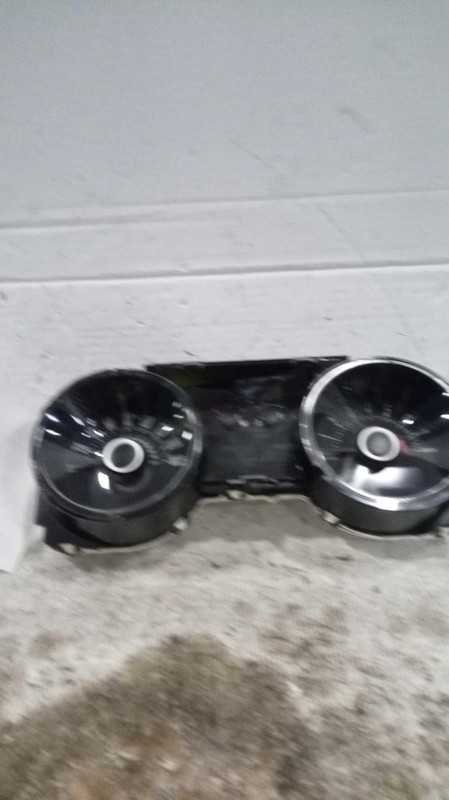 Used Speedometer Gauge fits: 2013 Ford Mustang cluster KPH 5.0L ID DR33-10849-DA